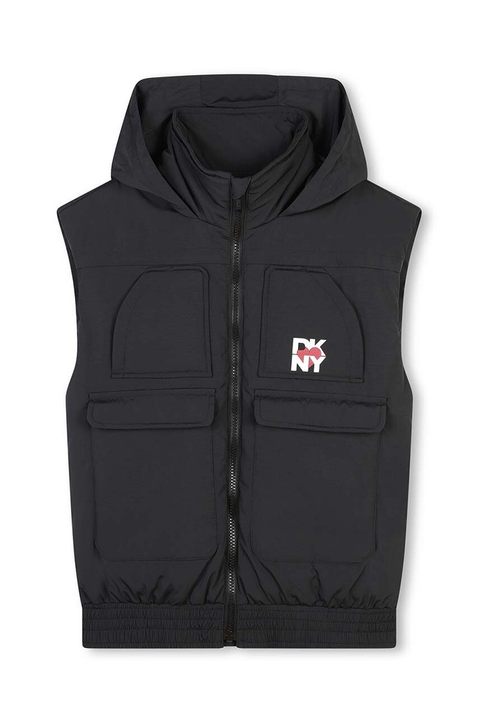 DÍVKA Dětská vesta Dkny D60258.156.162 černá