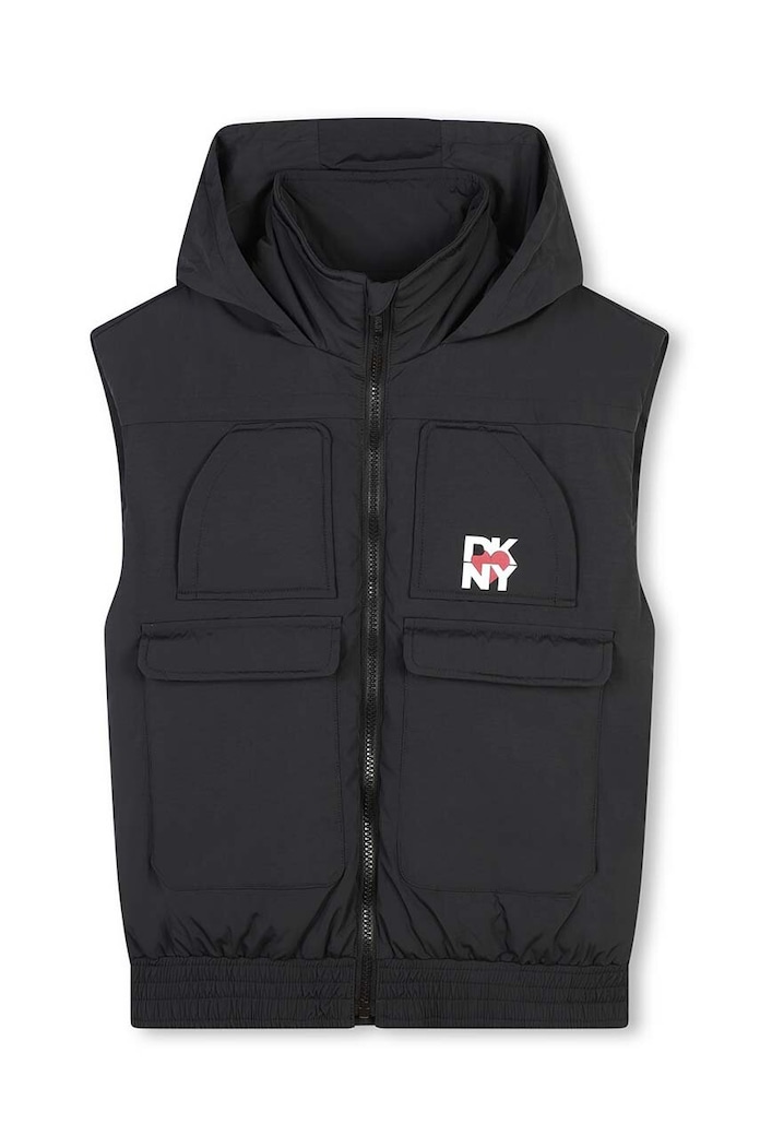 DÍVKA Dětská vesta Dkny D60258.156.162 černá