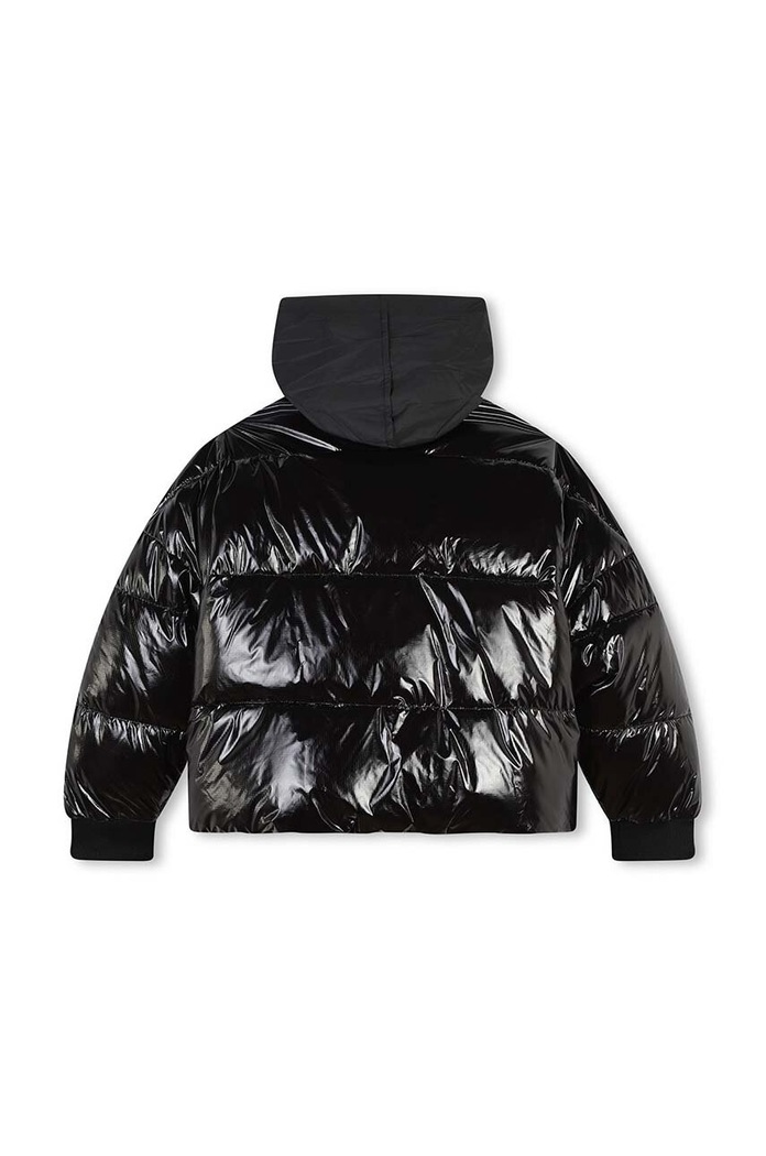Dkny geacă reversibilă pentru copii D62076.156.162 negru AW24