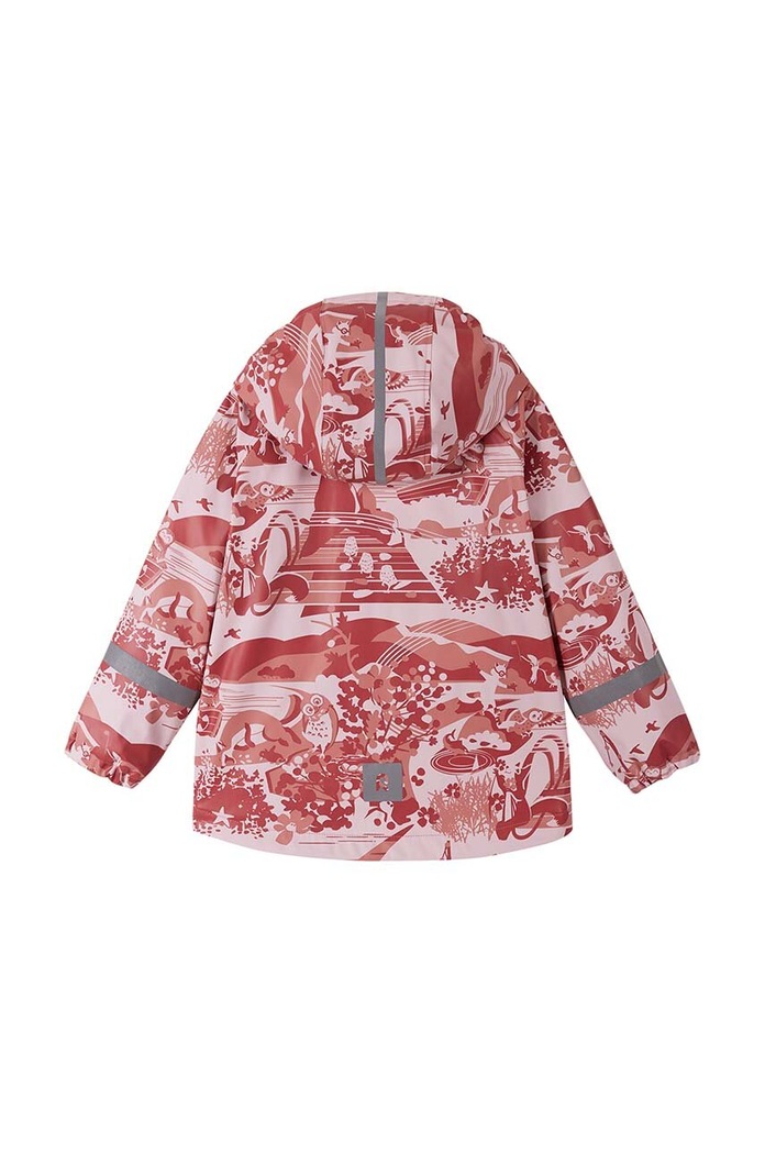 Αδιάβροχο παιδικό μπουφάν Reima Koski 5100024A.G.9BYH ροζ AW24
