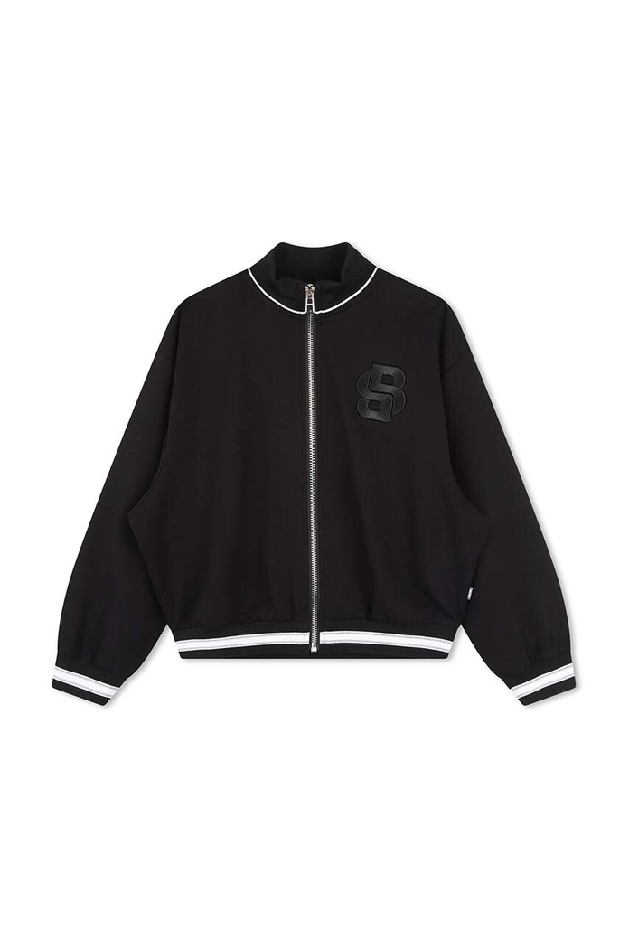 Dětská bomber bunda BOSS J51092.126.150 černá AW24