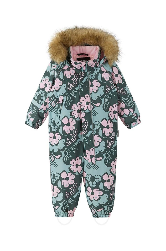 Бебешки зимен гащеризон Reima Lappi 5100129C.G.9BYH зелен AW24
