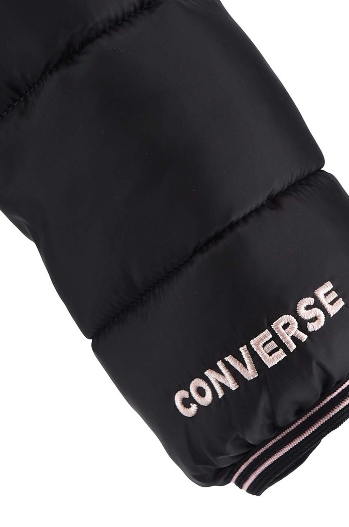 Παιδικό μπουφάν Converse 3CC926 μαύρο