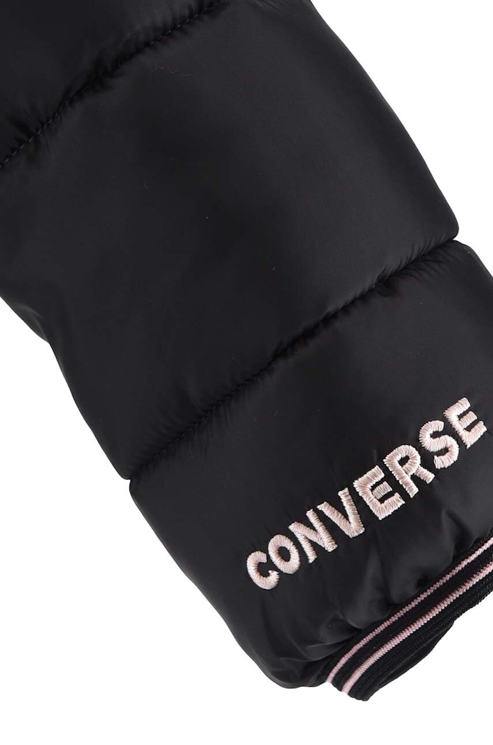 Παιδικό μπουφάν Converse 3CC926 μαύρο