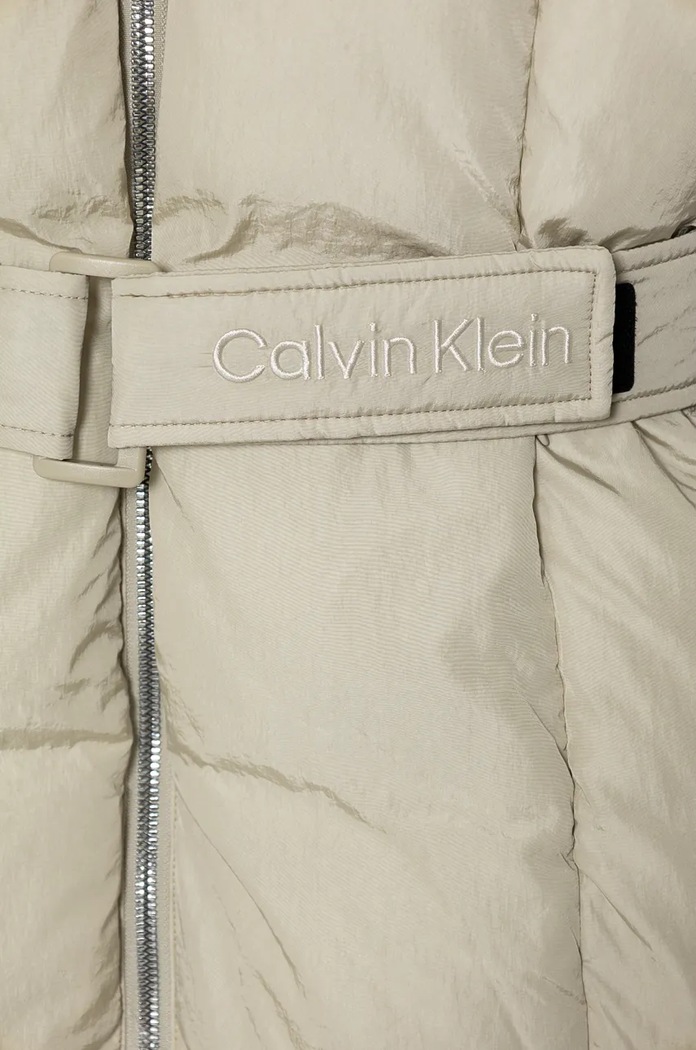 Detská bunda Calvin Klein Jeans béžová IG0IG02686.9BYH.
