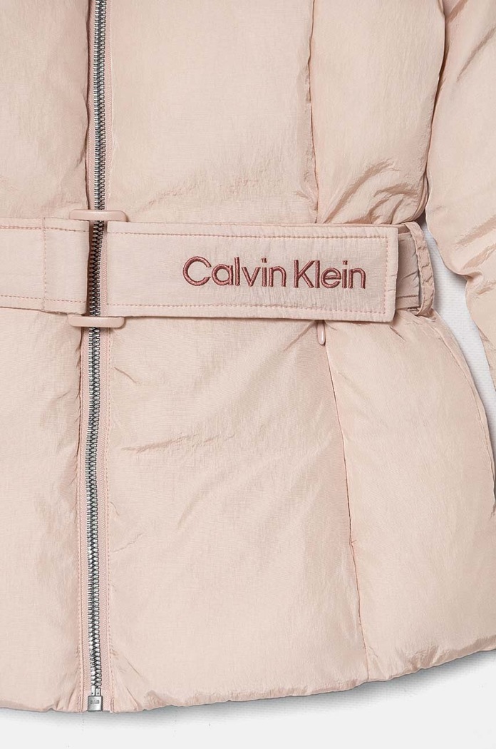 Dječja jakna Calvin Klein Jeans roza IG0IG02685.9BYH.
