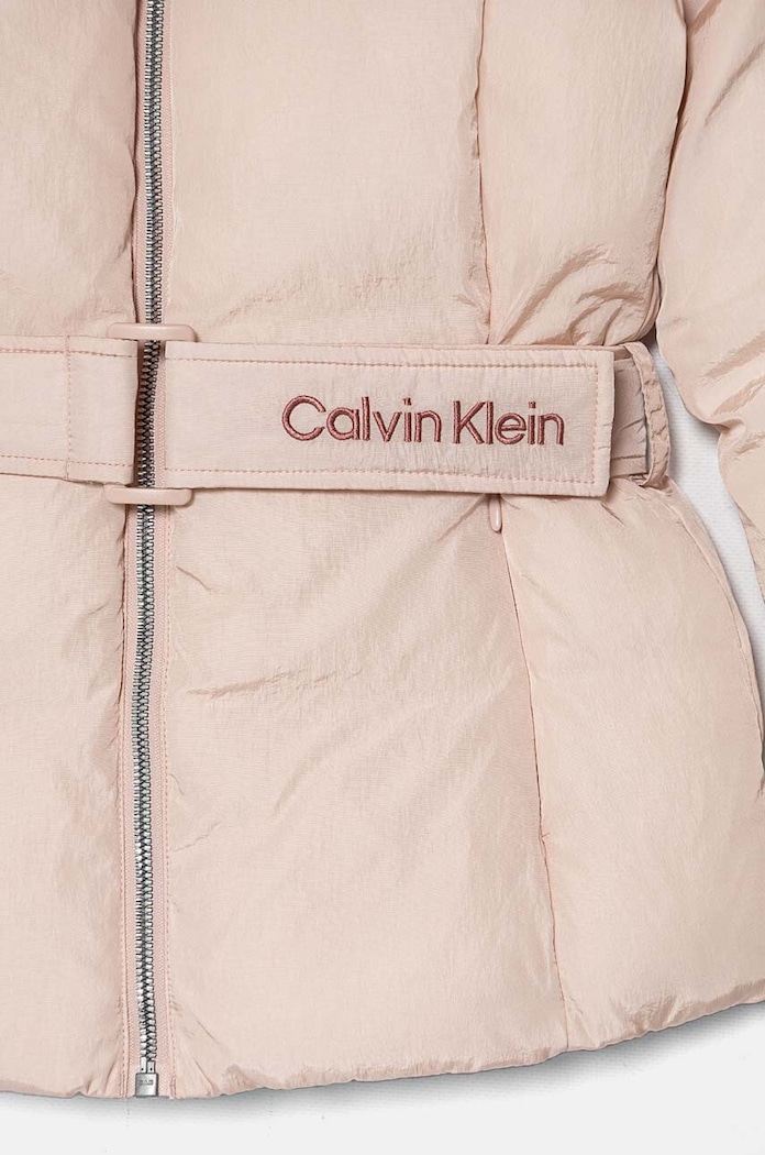 Dječja jakna Calvin Klein Jeans roza IG0IG02685.9BYH.