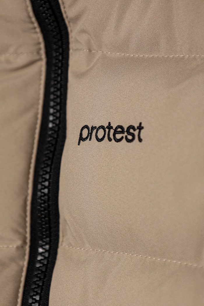 DÍVKA Dětská lyžařská bunda Protest PRTELINY 6910544 béžová