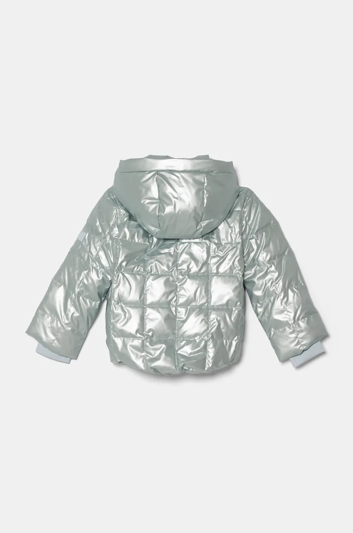 Παιδικό μπουφάν Abercrombie & Fitch KI244.4013 τιρκουάζ AW24