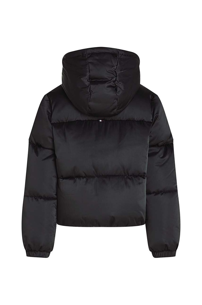 Dziewczynka Tommy Hilfiger kurtka dziecięca KG0KG08050.9BYH. czarny