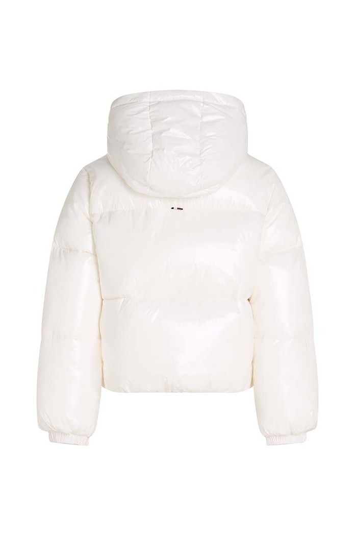 DÍVKA Dětská bunda Tommy Hilfiger KG0KG08496.9BYH. bílá