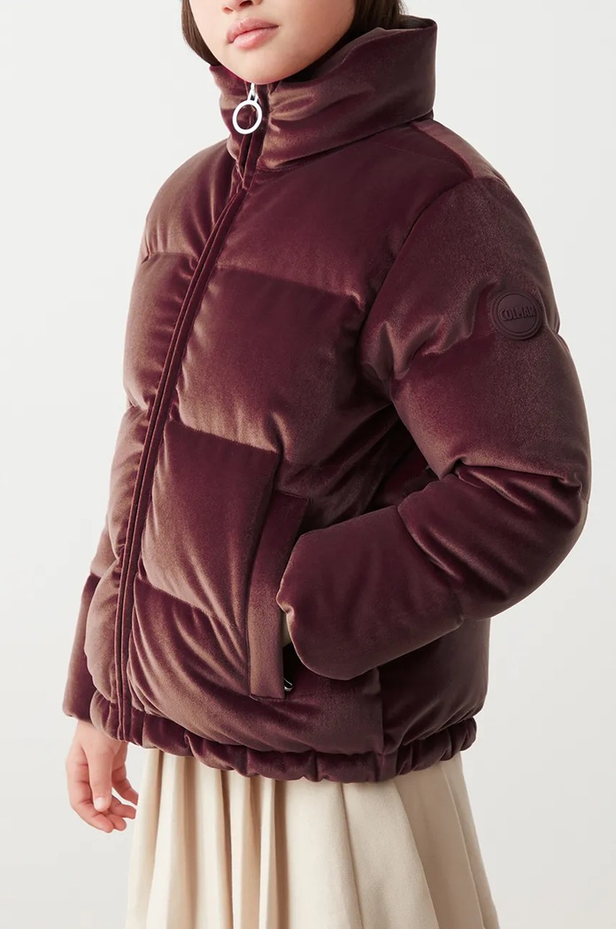 Colmar geaca de puf pentru copii LUSH cu captuseala maro 3440.5YM.106.142