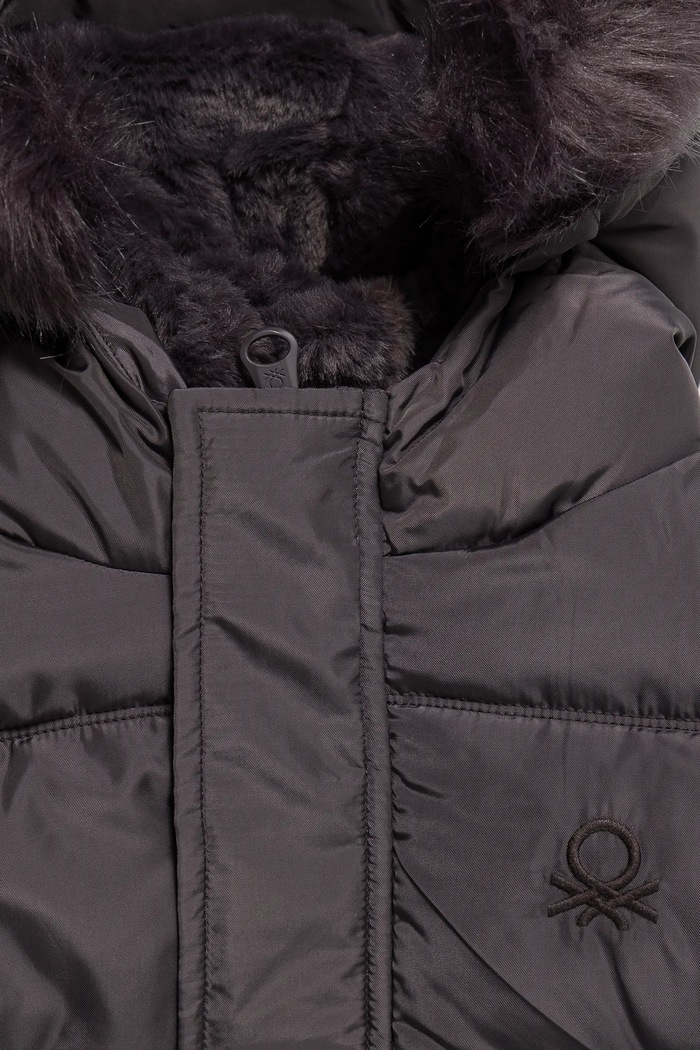 Момиче Детско яке United Colors of Benetton 2SVKCN05V.G.Seasonal сив