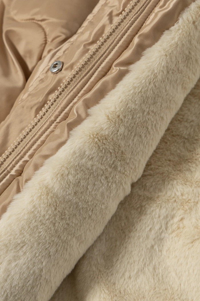 Момиче Бебешко яке United Colors of Benetton 2SVKGN03A.P.Seasonal бежов
