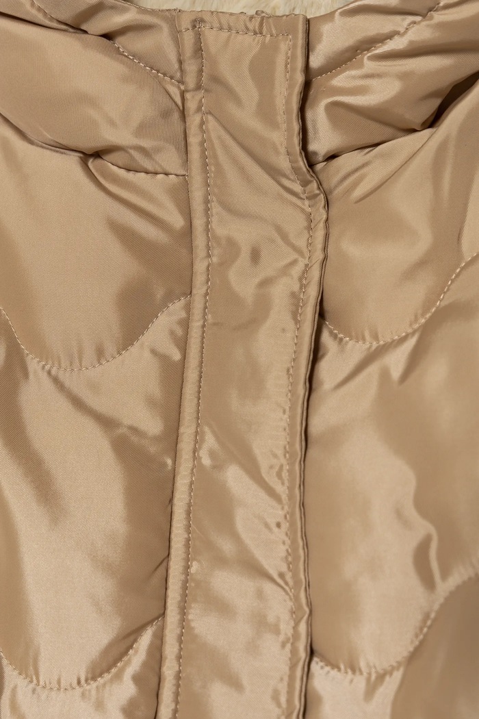 Бебешко яке United Colors of Benetton бежов 2SVKGN03A.P.Seasonal