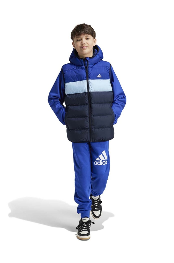 adidas bezrękawnik dziecięcy J SD VEST pozostałe granatowy IV9506