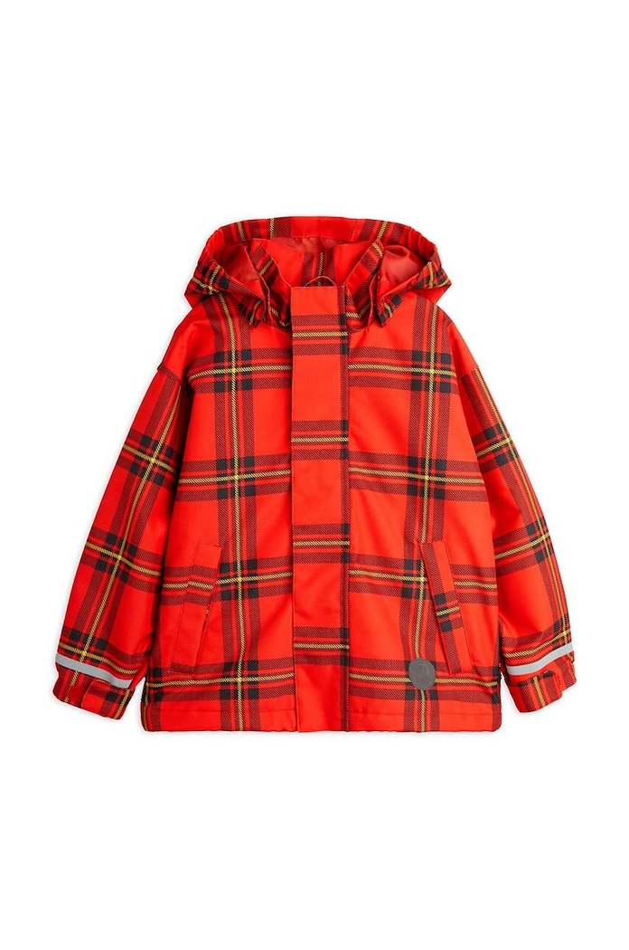 Detská bunda Mini Rodini 1100015042 červená AW24