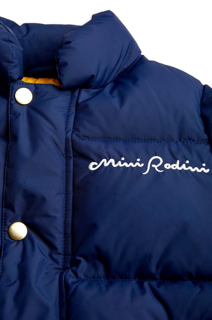 Detská bunda Mini Rodini Mini Rodini 2471014260 tmavomodrá