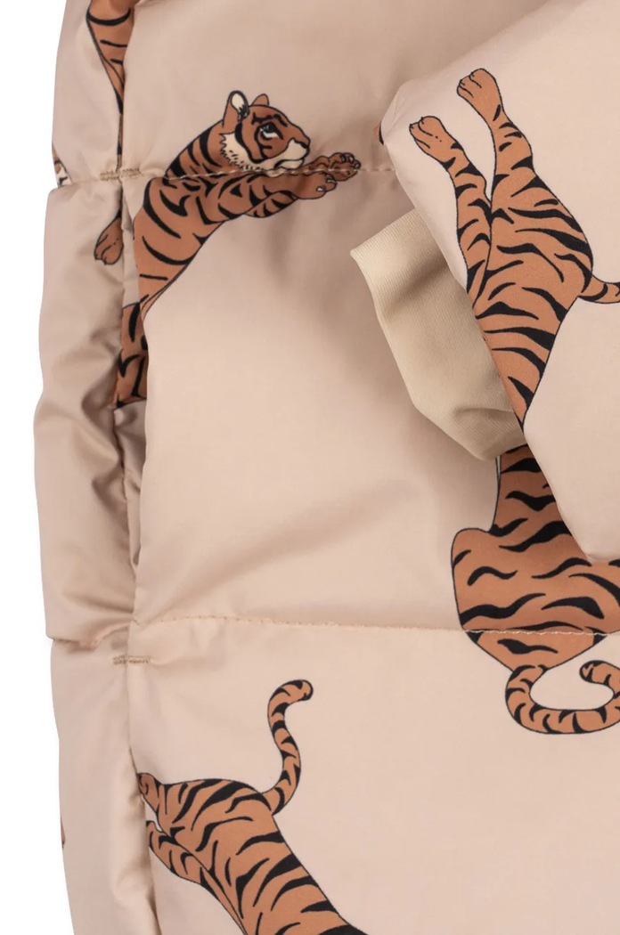 Παιδικό μπουφάν Konges Sløjd NUKA JACKET GRS καφέ KS101204