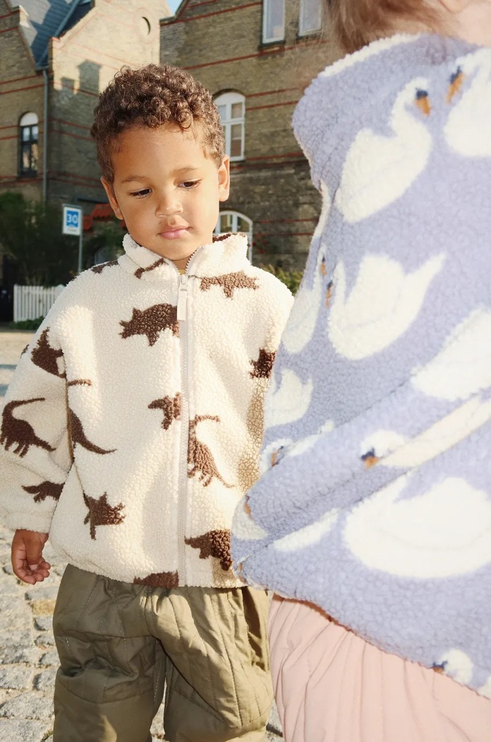 Παιδικό μπουφάν Konges Sløjd JODY TEDDY JACKET GRS KS101242