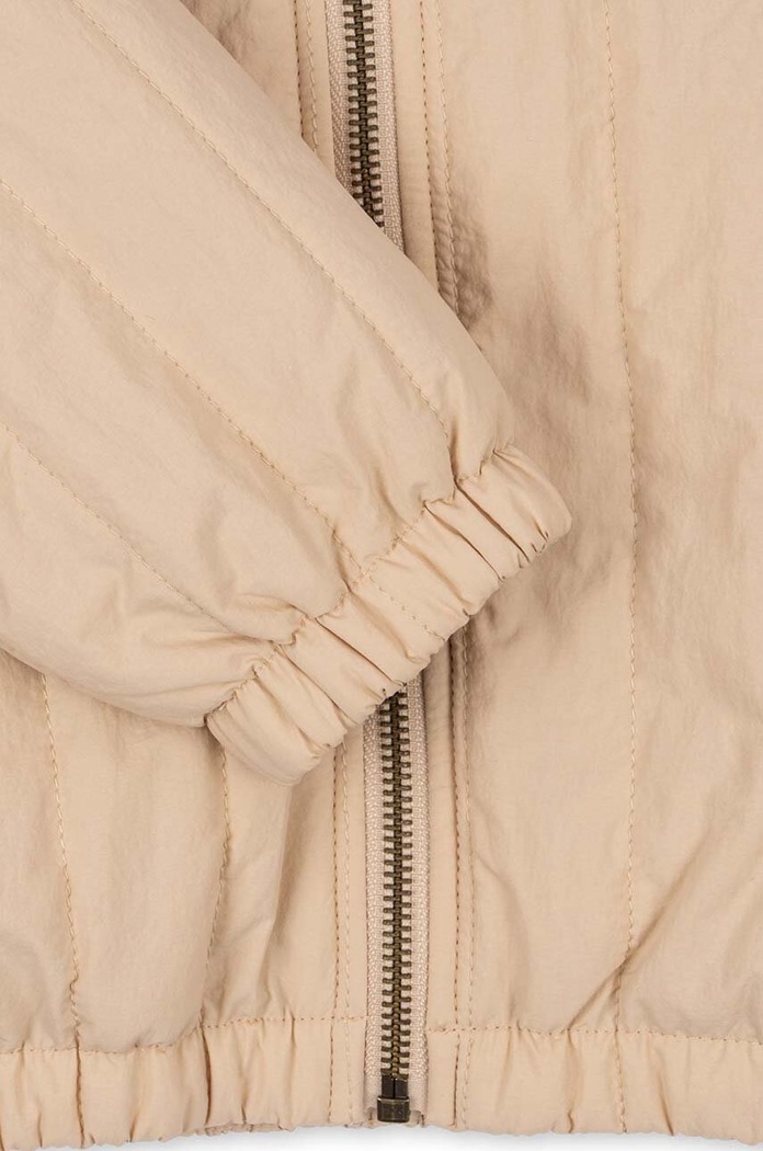 Детско яке бомбър Konges Sløjd JUNO SEQUIN BOMBER JACKET KS101250 бежов