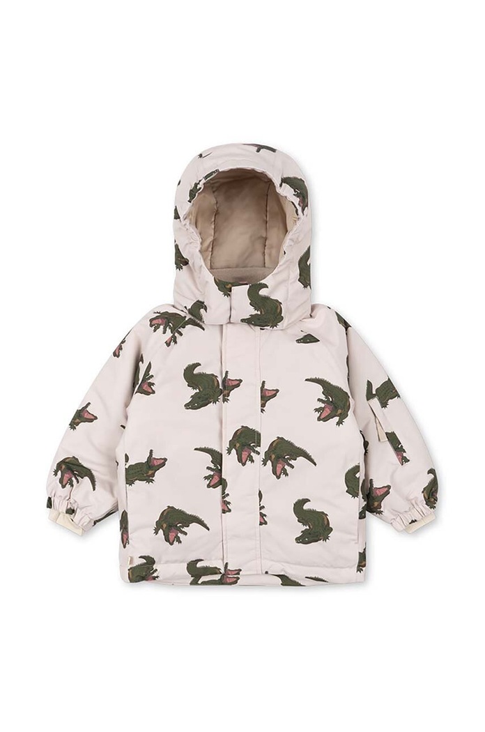 Παιδικό μπουφάν Konges Sløjd MISMOU JACKET KS101269 μπεζ AW24