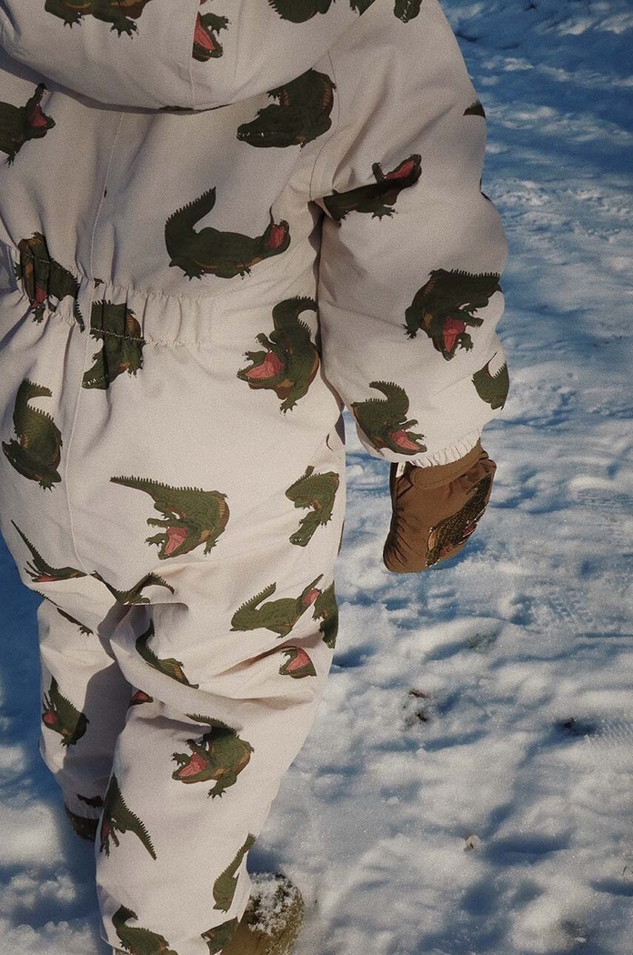 Детски зимен гащеризон Konges Sløjd NOHR SNOWSUIT PRINT KS101277