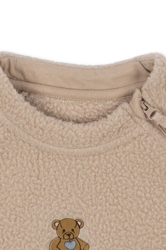 Момче Бебешки ританки Konges Sløjd SAFA ONESIE GRS KS101294 бежов