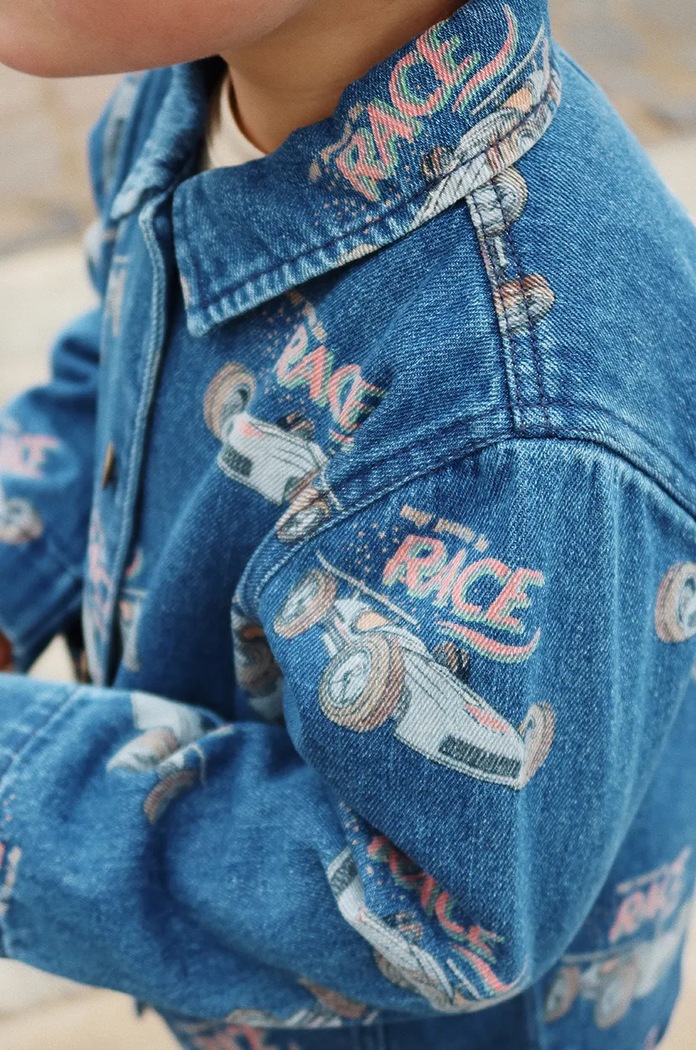 Детско дънково яке Konges Sløjd MAGOT JACKET GOTS KS101586