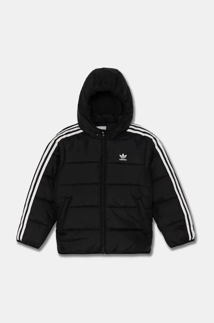 Μπουφάν adidas Originals PADDEDACKET IY7497 μαύρο AW24