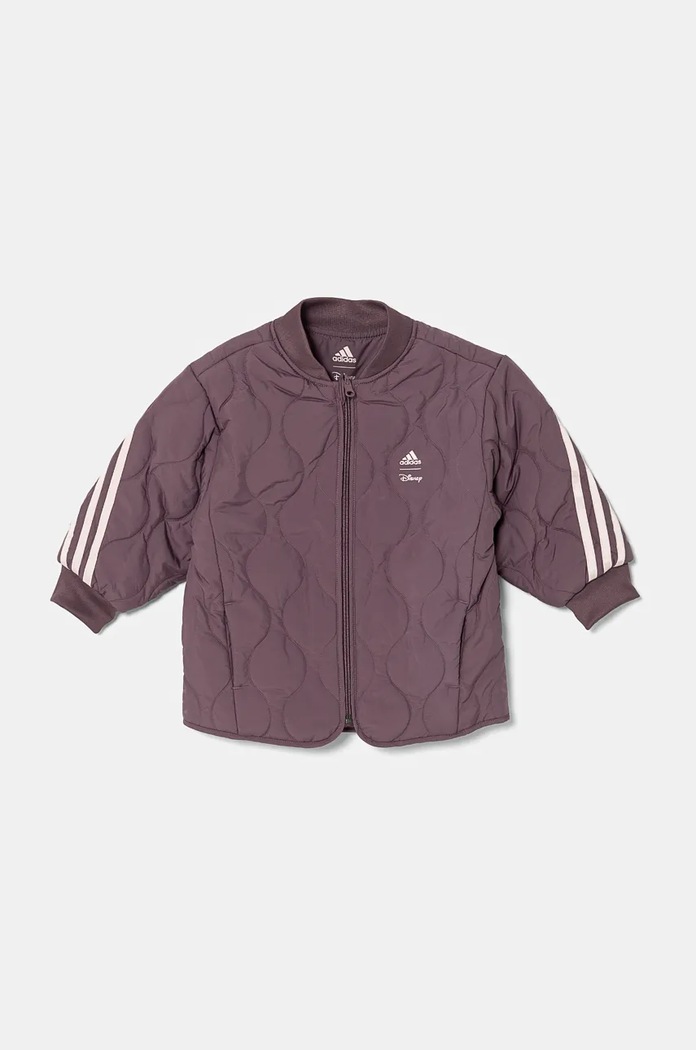 Момче Детско яке с две лица adidas LG DY MDKT IV9651 виолетов