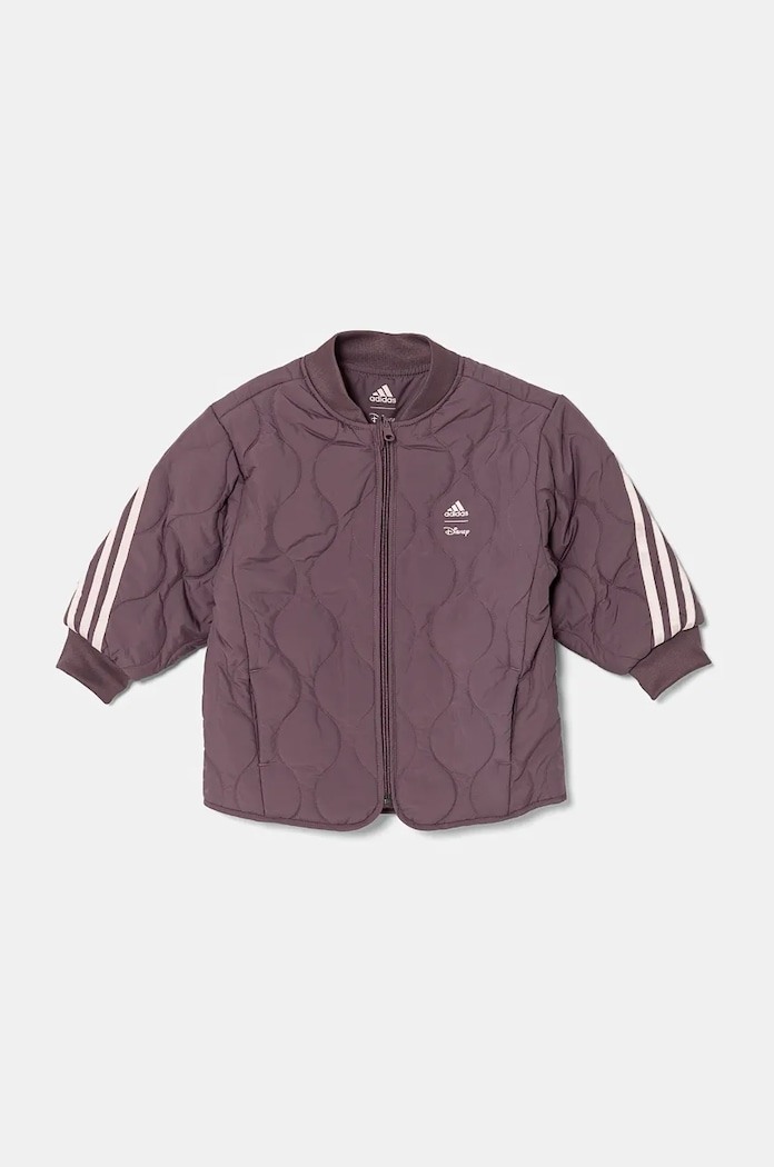 Момче Детско яке с две лица adidas LG DY MDKT IV9651 виолетов