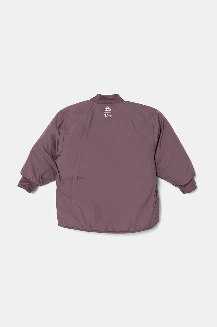 Детско яке с две лица adidas LG DY MDKT IV9651 виолетов