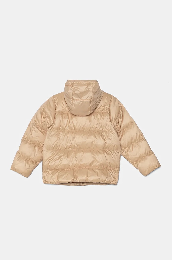 Chłopiec adidas Originals kurtka puchowa dziecięca DOWNACKET ELO IY7500 beżowy