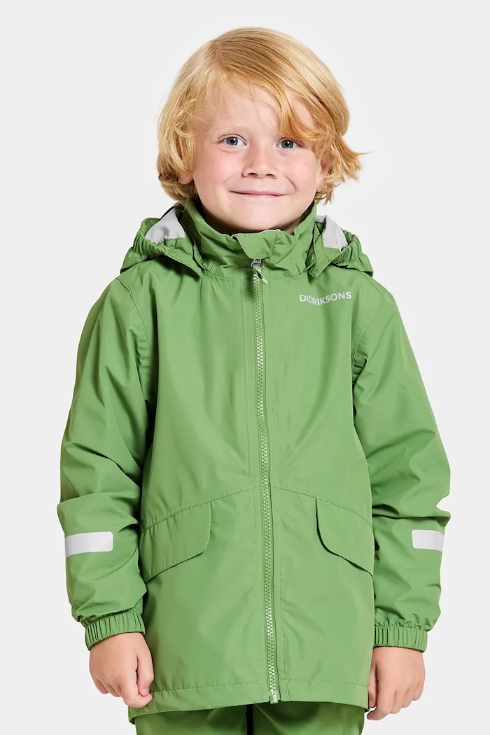 Didriksons kurtka dziecięca NORMA KIDS JKT pozostałe zielony 505264