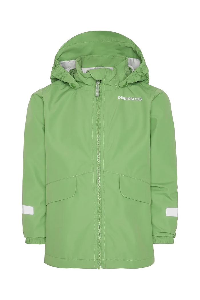 Didriksons kurtka dziecięca NORMA KIDS JKT 505264 zielony SS25