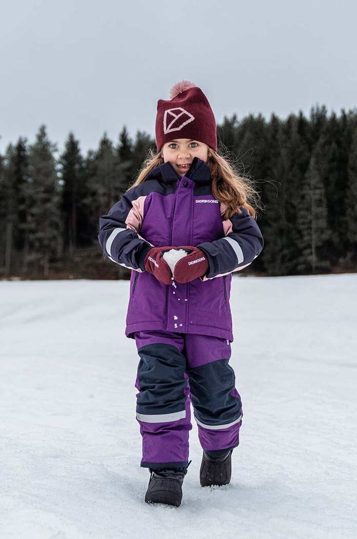 Παιδικό μπουφάν Didriksons NEPTUN KIDS JKT μωβ 505472
