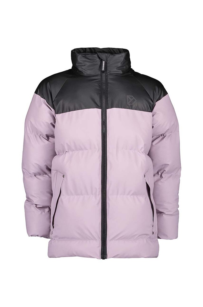 Dětská bunda Didriksons MEGA KIDS JKT 505364 fialová AW24