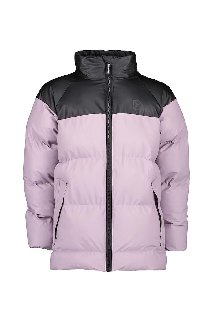 Dětská bunda Didriksons MEGA KIDS JKT 505364 fialová AW24