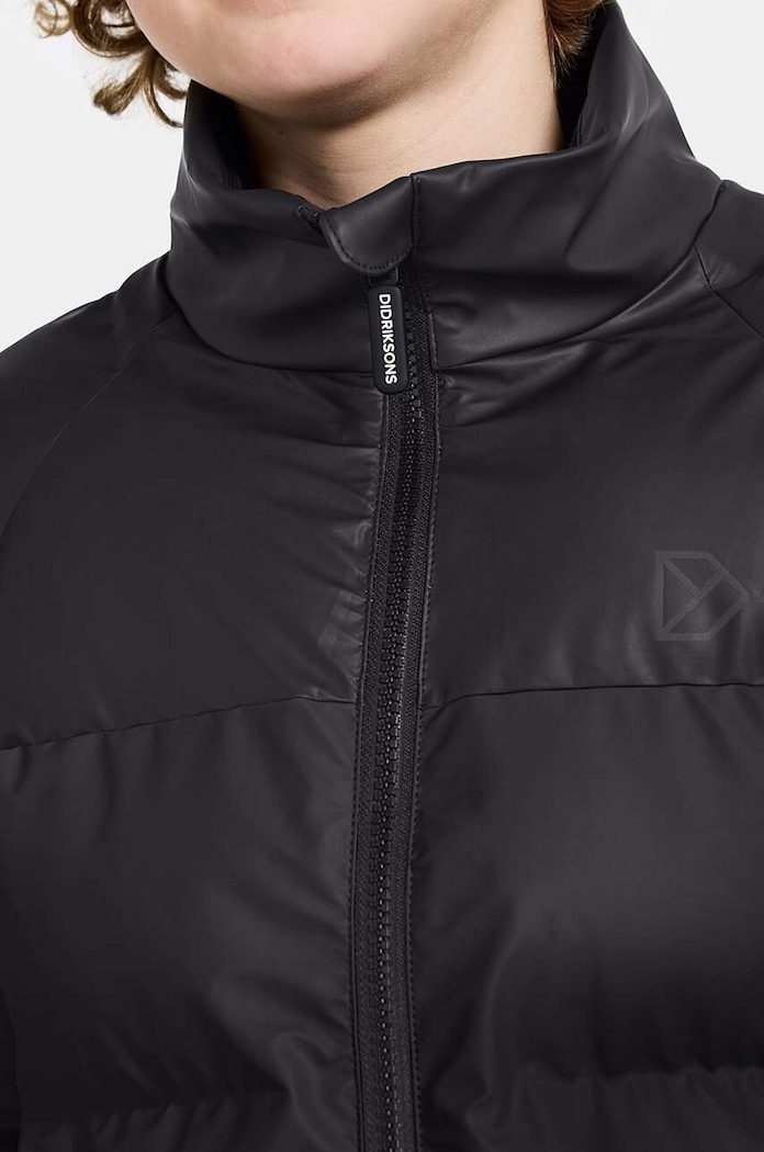 Dječja jakna Didriksons MEGA KIDS JKT crna 505364