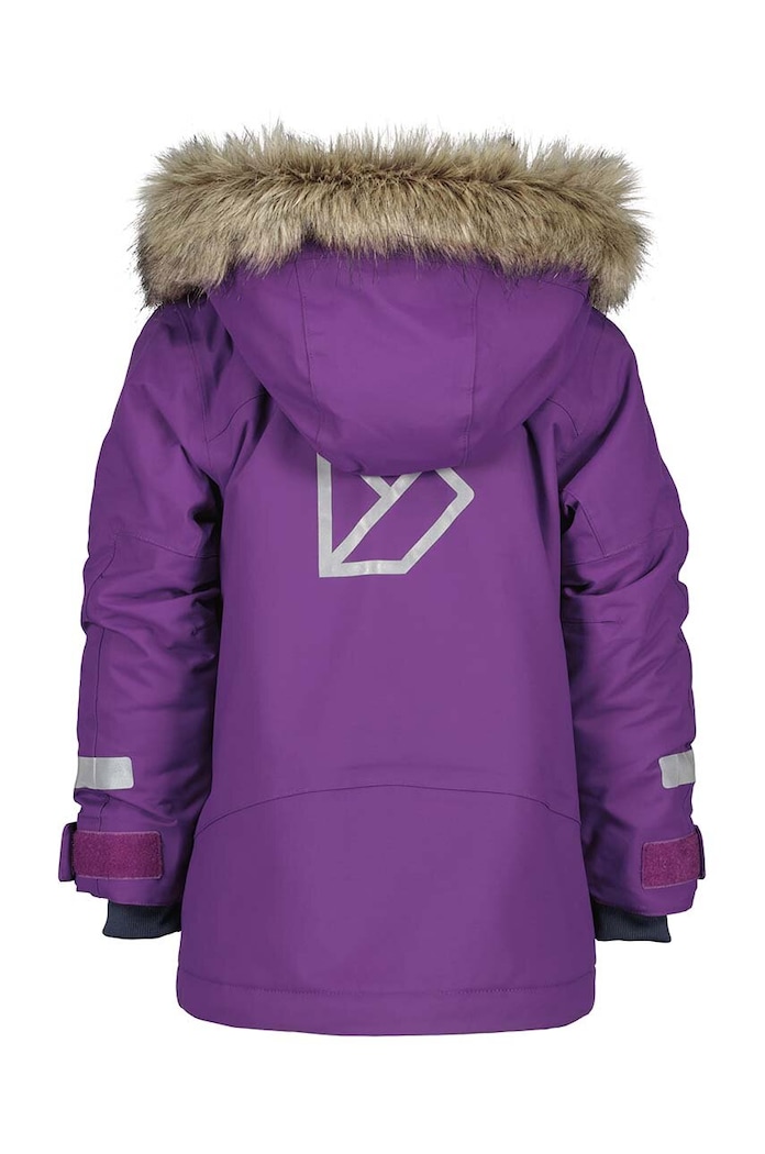Dječaci Didriksons BJÄRVEN KIDS PARKA 505470 ljubičasta