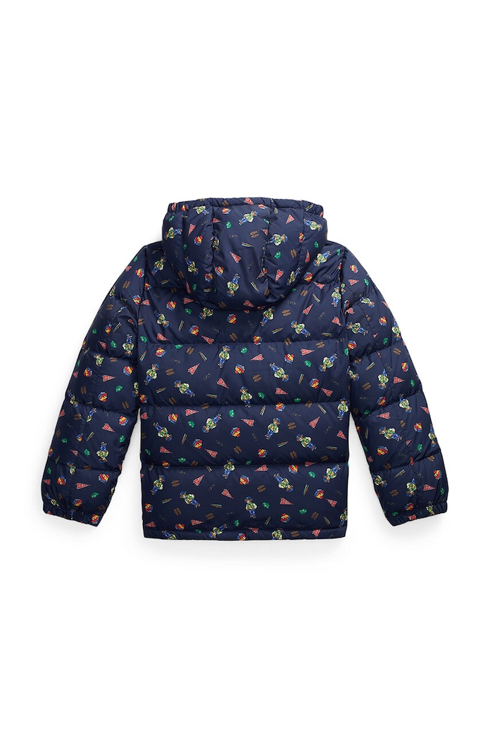 Dětská bunda Polo Ralph Lauren 323947643001 námořnická modř AW24