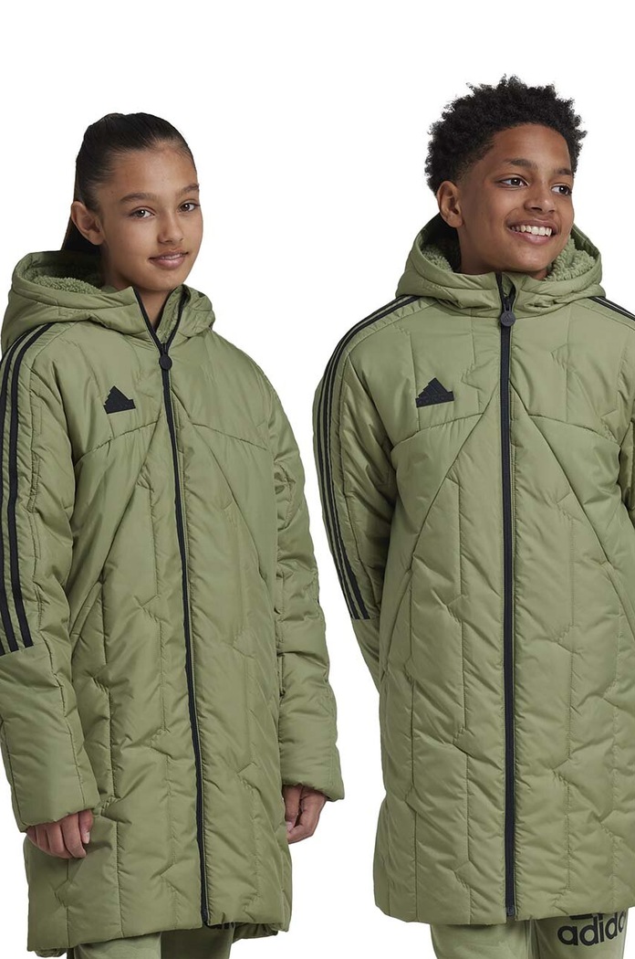 adidas kurtka dziecięca pozostałe zielony IW0547