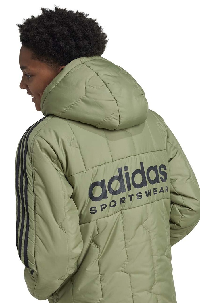 Chłopiec adidas kurtka dziecięca IW0547 zielony