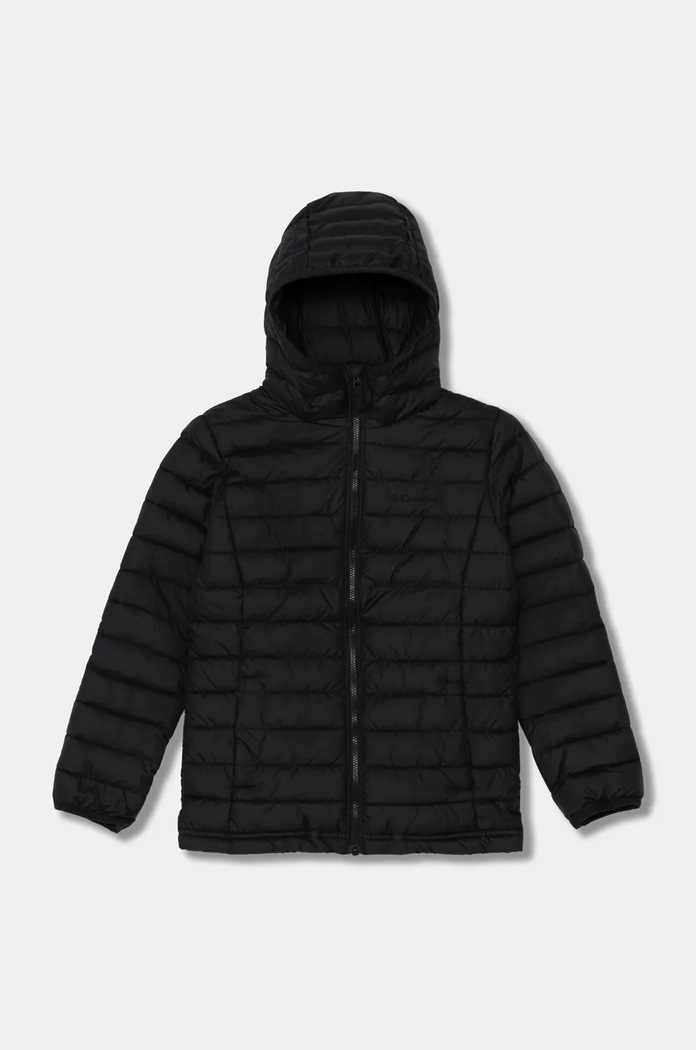 Columbia geaca copii Powder Lite cu captuseala negru 2090023