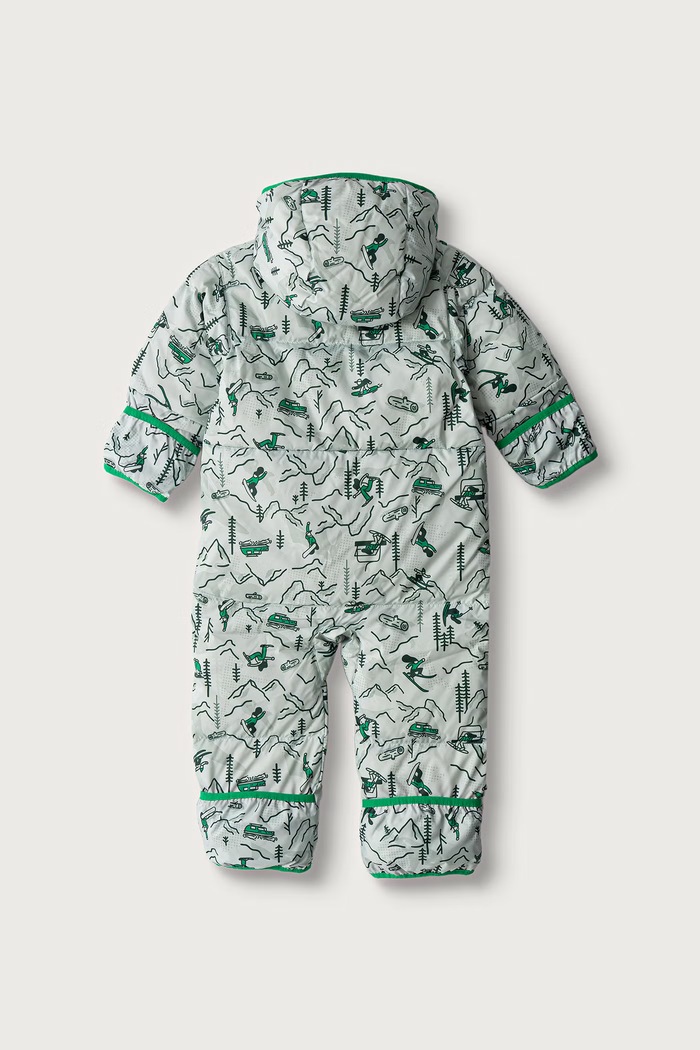 Columbia Kombinezon niemowlęcy Snuggly Bunny Bunting 2088791 zielony AW25