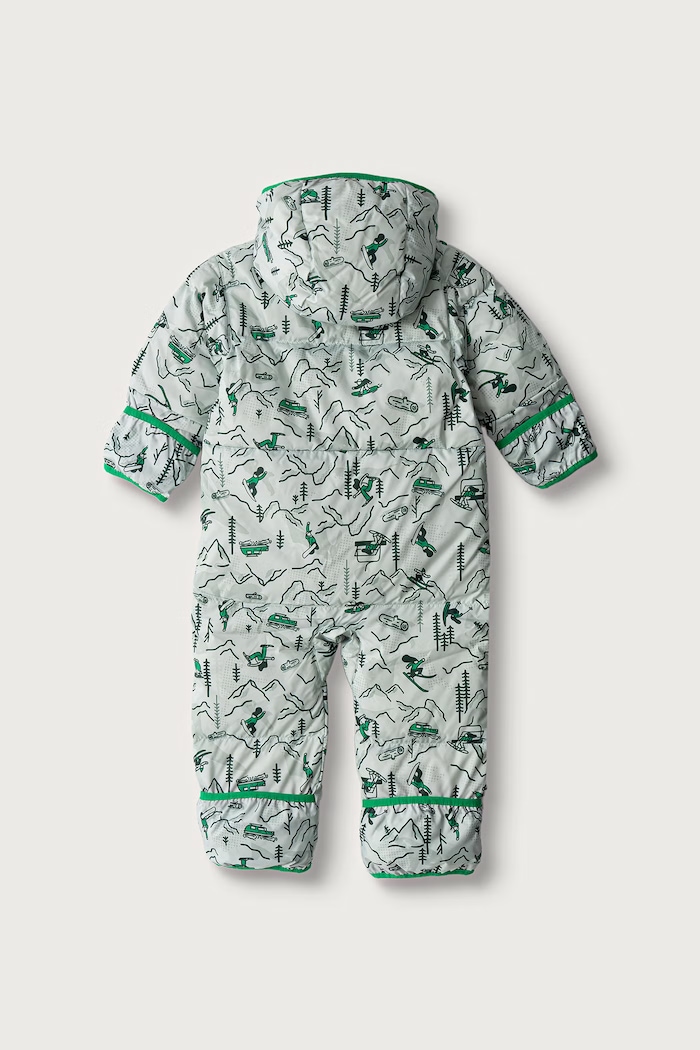 Columbia Kombinezon niemowlęcy Snuggly Bunny Bunting 2088791 zielony AW25