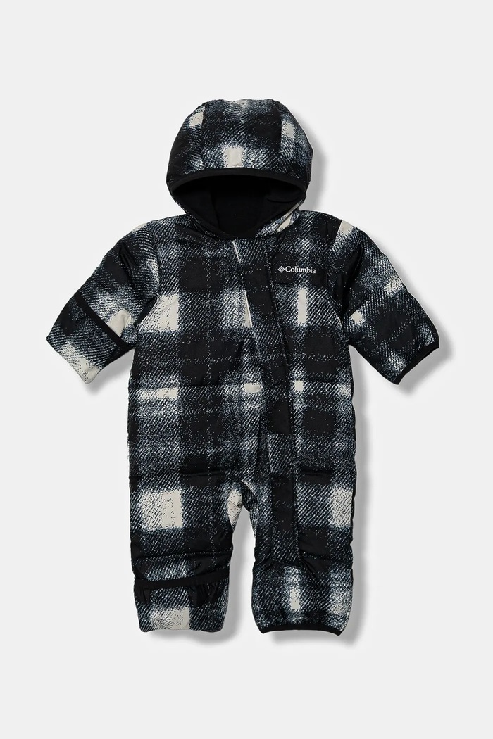 Detský páperový overal Columbia Snuggly Bunny Bunting čierna 2088791
