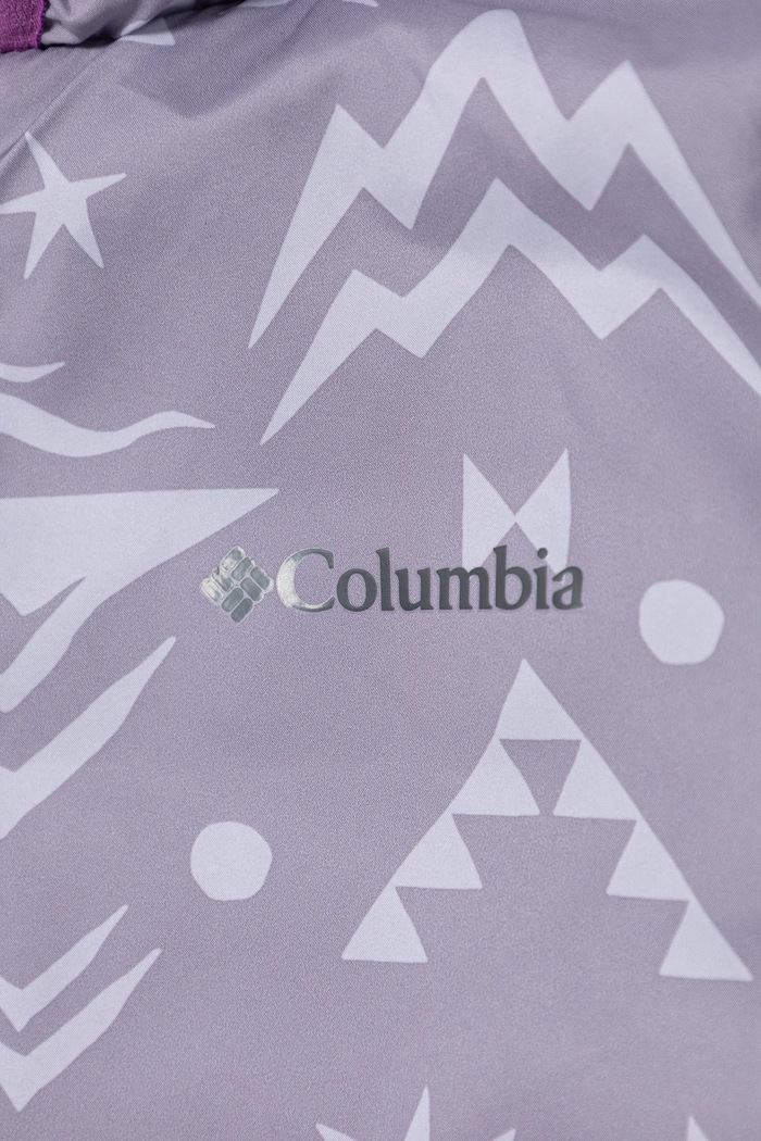 Columbia kombinezon niemowlęcy Powder Lite Reversible Bunting 2088751 fioletowy
