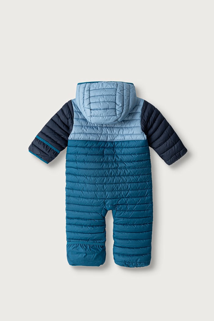 Columbia Kombinezon dziecięcy Powder Lite Reversible Bunting 2088751 niebieski AW25